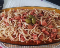 Macarrão de microondas - o verdadeiro