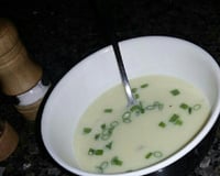 Creme de batata com queijo