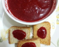 Geleia de morango diet