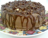 Bolo mousse de chocolate (choco bolo)