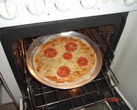 Pizza rápida sem glúten