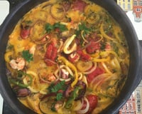 Moqueca Baiana na panela de barro