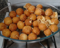 Bolinho de chuva salgado diferente