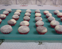 Docinho bicolor de leite em pó