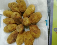Bolinho de carne moída com batata