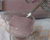 Mousse de suco de uva integral