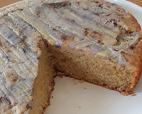 Bolo de banana com farinha de rosca