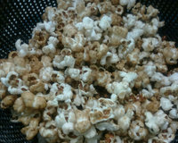 Pipoca doce com canela