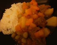 Picadinho de carne com verduras