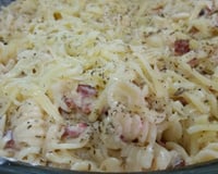 Macarrão a Carbonara