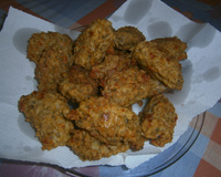 Bolinho de arroz crocante