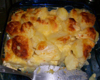 Batata gratinada