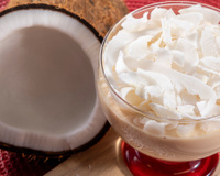 Nem limão, nem maracujá: essa mousse cremosa de coco só leva 5 ingredientes e derrete na boca