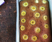 Bolo diet de banana, sem farinha e sem açúcar