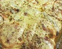 Filé de peixe assado