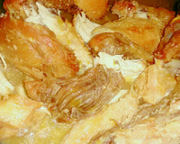 Frango frito com limão