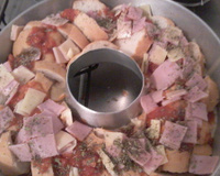 Torta italiana de pão