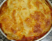 Lasanha completíssima (bolonhesa, molho branco e presunto)