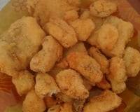 Filé de peixe empanado (crocante)