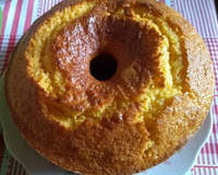 Bolo de flocão de milho