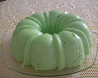 Pudim gelado de limão