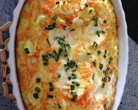 Ometele light de forno com abobrinha - Bavaresco