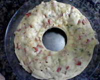 Torta salgada de microondas