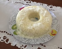 Bolo de tapioca gelado