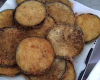 Berinjela a milanesa