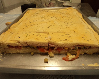 Lanche ao forno da Lia