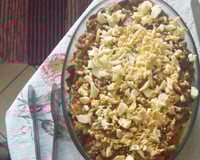 Macarrão com berinjela