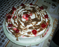 Bolo brigadeiro de chocolate
