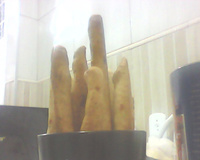 Palitinhos de alho e cebola