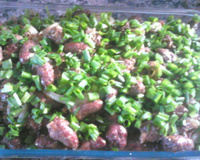 Coração de galinha na panela de pressão