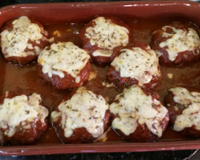 Linguiça à parmegiana
