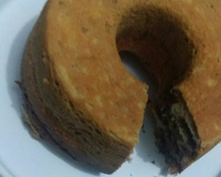 Bolo mesclado de liquidificador