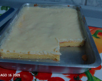 Bolo de mandioca cozida