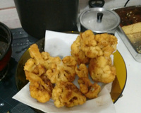 Couve-flor à milanesa