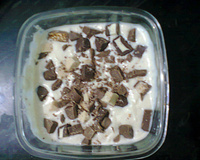 Creme de limão com Bis