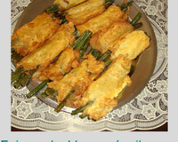 Feixes de vagem à milanesa