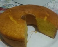 Bolo de farinha de arroz sabor laranja