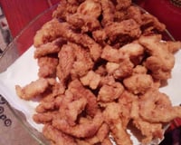 Isca de frango de boteco