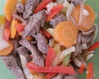 Picadinho de bife de alcatra ou contra filé