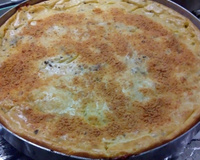 Torta de presunto e queijo