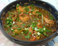 Frango à moda basca