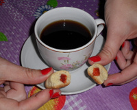 Biscoitinho com recheio de goiabada