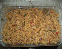 Salada perfeita de macarrão