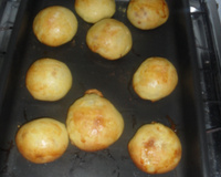 Pão de batata recheado