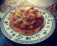 Waffle de frigideira (pancakes)