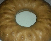 Bolo de baunilha e canela